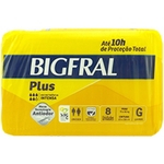 Ficha técnica e caractérísticas do produto Fralda Bigfral Plus Grande Com 8 Unidades