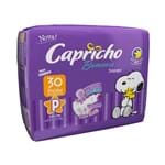 Ficha técnica e caractérísticas do produto Fralda Capricho Bummis Snoopy Tamanho P Pacote com 30 Fraldas Descartáveis