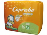 Ficha técnica e caractérísticas do produto Fralda Capricho Garfield Baby Tam G 20 Unidades - com Indicador de Umidade e Tecnologia Respirável