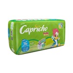 Ficha técnica e caractérísticas do produto Fralda Capricho Pica Pau C/36 Un. Tamanho XXG Mega