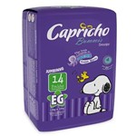 Ficha técnica e caractérísticas do produto Fralda Capricho Snoopy Jumbinho EG - 14 Unidades