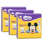 Ficha técnica e caractérísticas do produto Fralda Cremer Disney Baby Magic Care com 216 Unidades – Tamanho M