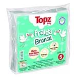 Ficha técnica e caractérísticas do produto Fralda de Pano Branca Topz Baby 65 X 65cm C/5 Un
