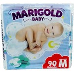 Ficha técnica e caractérísticas do produto Kit 2 Pacotes Fralda Descartável Infantil Marigold Tamanho M