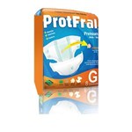 Ficha técnica e caractérísticas do produto Fralda Geriatrica Protfral Premium G C/8