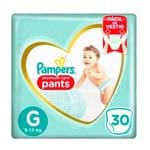 Ficha técnica e caractérísticas do produto Fralda Infantil Pampers Premium Care Pants Tamanho G com 30 Unidades