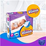 Ficha técnica e caractérísticas do produto Fralda Infantil Vitalidade Baby P / 100 - Kairós