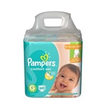 Ficha técnica e caractérísticas do produto Fralda Pampers Confort Sec Pack Tamanho G 60 Unidades - PG