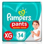 Ficha técnica e caractérísticas do produto Fralda Pampers Confort Sec Pants Pacotão - XG - 14 Unidades