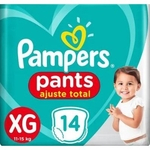 Ficha técnica e caractérísticas do produto Fralda Pampers Confort Sec Pants Xg 14un