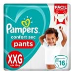 Ficha técnica e caractérísticas do produto Fralda Pampers Confort Sec Pants XXG 16 Unidades