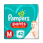 Ficha técnica e caractérísticas do produto Fralda Pampers Pants Ajuste Total Tamanho M com 40 Fraldas Descartáveis