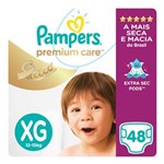 Ficha técnica e caractérísticas do produto Fralda Pampers Premium Care Hiper Tamanho XG - 48 Unidades