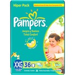 Ficha técnica e caractérísticas do produto Fralda Pampers TC Hiper XXG 36 Unidades