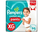 Ficha técnica e caractérísticas do produto Fraldas Calça Pampers Pants Confort Sec Tam. XG - 66 Unidades