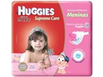 Fraldas Huggies Turma da Mônica Supreme Care - Soft Touch Menina Mega Tam XXG 26 Unidades