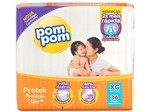 Ficha técnica e caractérísticas do produto Fraldas Pom Pom Protek Proteção de Mãe - Tam. XG 36 Unidades