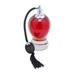 Ficha técnica e caractérísticas do produto Frasco de Perfume em Vidro com Borrifador Life Prestige - Vermelho