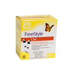 Ficha técnica e caractérísticas do produto Freestyle Tiras Reactivas Lite X 50 Und