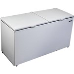 Freezer e Refrigerador Horizontal Metalfrio DA550 Dupla Ação com 2 Tampas 546 Litros - Branco