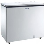 Ficha técnica e caractérísticas do produto Freezer Horizontal 350 L Dupla Ação Esmaltec L 110 V