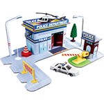 Ficha técnica e caractérísticas do produto Fresh Metal Play Places Build & Play Police Station - Maisto