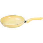 Ficha técnica e caractérísticas do produto Frigideira com Revestimento em Cerâmico Amarelo 22cm La Cuisine