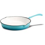 Ficha técnica e caractérísticas do produto Frigideira Funda de Ferro Fundido 25cm Turquesa - La Cuisine