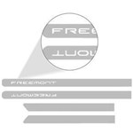 Ficha técnica e caractérísticas do produto Friso Lateral Fiat Freemont Personalizado - Prata Argento