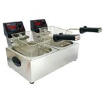 Ficha técnica e caractérísticas do produto Fritadeira Elétrica Frita Fácil 2 Cubas 5L - 110V