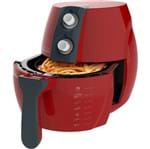 Ficha técnica e caractérísticas do produto Fritadeira Sem Óleo Cadence Perfect Fryer Colors Vermelha 127V