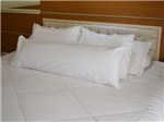 Ficha técnica e caractérísticas do produto Fronha Avulsa Percal para Travesseiro Body Pillow 40Cm X 1,30M Branco
