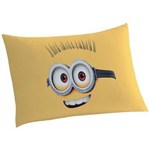 Ficha técnica e caractérísticas do produto Fronha Lepper Minions Meu Malvado Favorito Amarela 50cm X 70cm