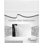 Ficha técnica e caractérísticas do produto Fronha-Percal 233 Fios-Branca-Ponto Palito-50x70