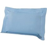 Ficha técnica e caractérísticas do produto Fronha Travesseiro de Corpo Premium Percal 200 Fios 50x150cm Azure - Plumasul
