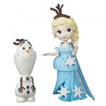 Ficha técnica e caractérísticas do produto Frozen Mini Boneca Elza e Olaf - Hasbro