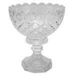 Ficha técnica e caractérísticas do produto Fruteira Lyor Classic em Cristal Diamond com Pé - 24cm