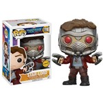 Funko Pop Marvel: Guardians Of The Galaxy: Vol. 2 - Star-Lord Chase #198
