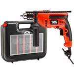 Ficha técnica e caractérísticas do produto Furadeira com Maleta 1/2-650 W-VVR - Black & Decker