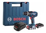 Ficha técnica e caractérísticas do produto Furadeira de Impacto e Parafusadeira à Bateria Bosch GSB 18 V-LI Professional