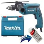 Ficha técnica e caractérísticas do produto Furadeira Industrial 1/2 Pol 680w Hp 1640k C/ Maleta + 1 Kit De Brocas D-30477 Com 5 Peças Makita