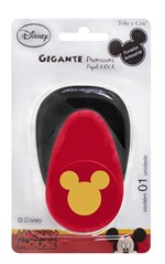 Ficha técnica e caractérísticas do produto Furador Disney Alavanca Gigante Premium Cabeça Mickey Mouse - Toke e Crie
