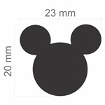 Ficha técnica e caractérísticas do produto Furador Jumbo Premium (E.V.A) Cabeça do Mickey Mouse Ref.19522-FJAD01 Toke e Crie