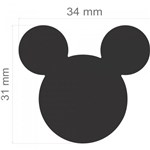 Ficha técnica e caractérísticas do produto Furador Mickey Cabeça 34 X 31 MM para Papel Gigante Toke e Crie
