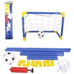 Ficha técnica e caractérísticas do produto Futebol Gol Golzinho Mini Trave com Rede Bola Bomba.