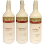 Ficha técnica e caractérísticas do produto G.Hair Kit Escova Alemã 3x1000g