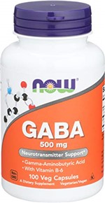 Ficha técnica e caractérísticas do produto GABA 500mg (100 Cápsulas) Now Foods