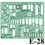 Ficha técnica e caractérísticas do produto Gabaritos Trident E-28 Eletro Eletronico Trident
