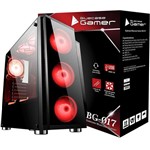 Ficha técnica e caractérísticas do produto Gabinete Gamer Bluecase BG-017 Sem Fonte USB 3.0 Frontal