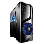 Ficha técnica e caractérísticas do produto Gabinete Gamer Storm Acrilico Neon Azul PC GA132